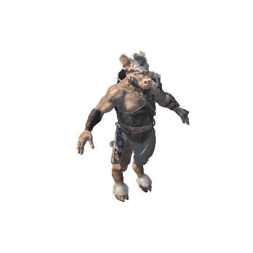 Prefab BaseMesh_Beast warrior_1 Var  4